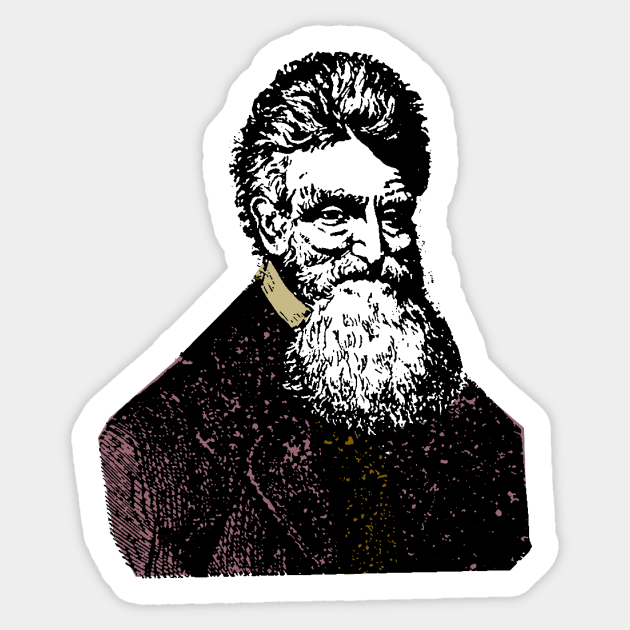 JOHN BROWN-4 Sticker by truthtopower